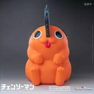 체인소맨 돼지 포치타 저금통 장식품 피규어 덴지