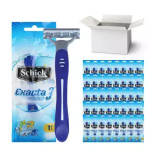 (무배)쉬크 이그젝타3 휴대용면도기 1P 108개입 1박스