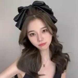 왕 리본 위로 봉끗 세로 빅 리본핀 포인트머리핀 집게핀 왕리본머리핀