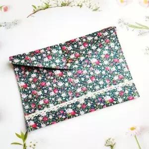 빈티지 네이비 서류가방 A4 서류 파일 WEE5901