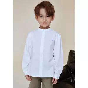 [롯데백화점]빈 스탠 카라 화이트 셔츠 블라우스BA11BL01WT