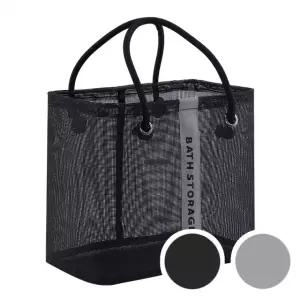 수영장 목욕탕 헬스 샤워 메쉬 접이식 가방 방수 물빠지는 복 세면백