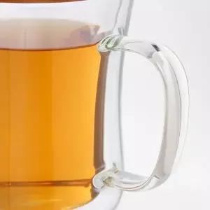 내열 이중유리 음료잔 홈카페용 컵