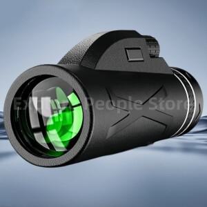 80배율 HD Bak4 휴대용 고성능 쌍안경 장거리 전문 망원경 단안경 사냥 캠핑