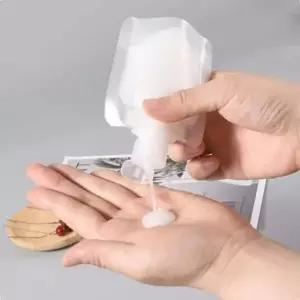 [콩심팥심]크림용기 샴푸공병 여행용 소분 파우치 50ml