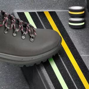 논슬립 5M 야광 계단 미끄럼방지테이프 패드 논스립시공 실외바닥