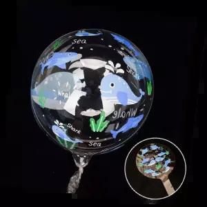 캐릭터풍선 귀여운 디자인 생일파티 장식 아이들 선물 실내외 행사용 장식물