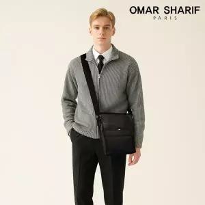 [오마샤리프] 천연 소가죽 남성 비즈니스백 메신저백 숄더백 OS6005M