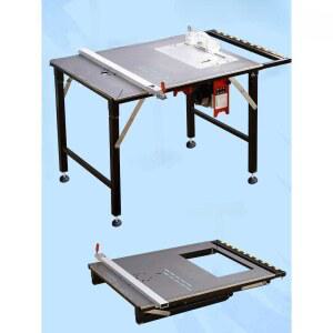 접이식 슬라이딩톱 먼지없는 올인원기계 다이 단지 가이드 8인치 절단기 정밀 테이블