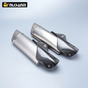 범용 오토바이 배기 머플러 탈출 로고 AKrapovic R1 er6n sv650 Z800 cb650f cb1000r F850 Z900 M1 60mm