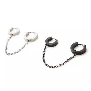 [모두쇼핑]써지컬피어싱 어나더 링 체인 피어싱 한쪽판매 십자가 십자가귀걸이