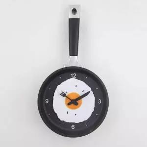빈티지 YBW255I8 후라이팬 벽시계 인테리어 소품 카페 식당용