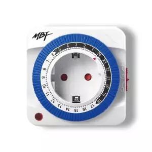 엠비에프 전기세절약 타이머 콘센트 스위치(24시간설 (WFGZKZY)