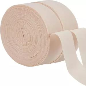 OLYCRAFT 21.9야드 /20m 발레 엘라스틱 포인트 신발 7인치/8인치 새틴 스트레치 리본 롤 미니멀리스트
