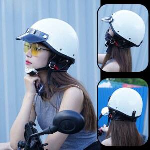 클래식 할리 헬멧 스쿠터 TT04 감성 쇼티 티티앤코 TT02 빈티지 클래식바이크