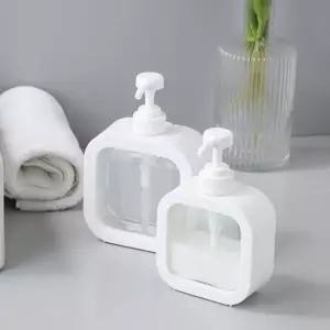 샴푸공병 투명 세제통 디스펜서 욕실 샴푸통 소분용기 500ml