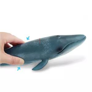 유아 말랑말랑 리얼한 흰수염 고래 인형 장난감 어린이 교육용 피규어 모형 아동