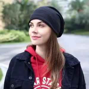 여성 여성 심플두건 식당 주방 반다나 두건 모자 비니