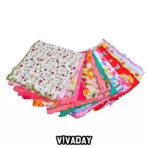 VIVADAY-SC87 여성 순면 손수건 임의배송 W53F7D3