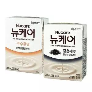 뉴케어 구수한맛 200ml 30개 + 뉴케어 검은깨맛 200ml 30개