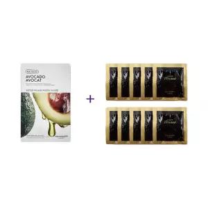 갈아만든 마스크시트 1매 이자녹스 테르비나 더 골든 크림 1ml 120매