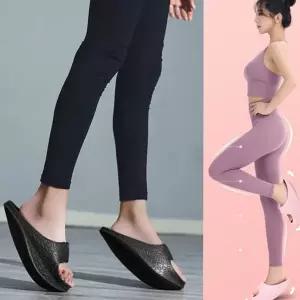 여성 지압 슬리퍼 아치형 실내 쿠션 여성 스트레칭 슬리퍼 샌들 다이어트 성욕실 밸런스 건강 홈트 신발