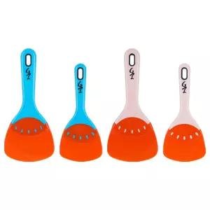 바이오 싹싹 클린 주걱 (색상랜덤) 알뜰 실리콘 조리도구 기구 국자 국산