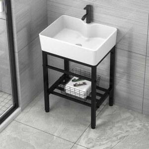 플라스틱 세면대 간이 캠핑장 캠핑 세면기 농막 무타공 현장 소형