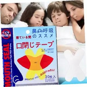 입막음 수면 테이프 구강 패치 코골이 방지 숙면 유도 입벌림 교정