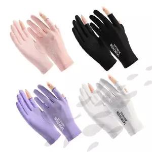 손가락 노출 운전 장갑 통풍 메쉬 여름용 스포츠 등산 낚시 미끄럼방지 쿨링 드라이빙