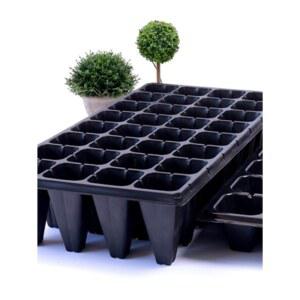 파종판 깊은 상자 모종 트레이 32홀 모종판 묘목 깊이 온실 포트 100개