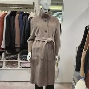 [조이너스]JOINUS 아시아드 점 HC06 코트 알파카 하프넥 밸티드 롱코트 JAFW1-WCH300 (S45016561)