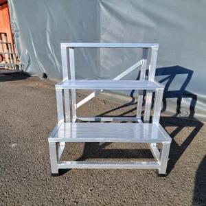 [유진시스템] 가벼운 알루미늄 발판 / 3단750H / [경량] [작업발판] [소형] 기존 대비 약 30% 무게 절감!