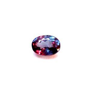 6.4 Ct 내추럴 멀티컬러 타원형 컷 알렉산드라이트 인증 보석 제작용 루즈 원석