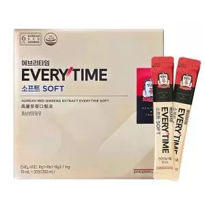 정관장 에브리타임 소프트 10ml x 30포 1개 액기스 스틱 D