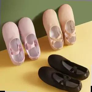 신발 연습 무용 가죽 부드러운 발레슈즈 발레화 성인