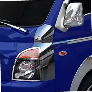 포터2 프론트 코너판넬커버 튜닝 전조등 몰딩 패널 자동차몰딩용품