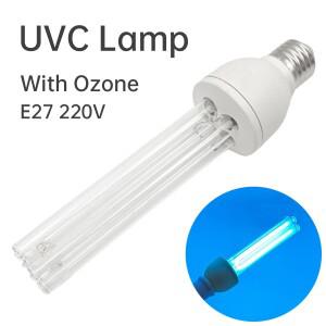 오존이 포함 E27 UVC 전구 220V 254nm 지하실 가정용 지역용  정화 램프