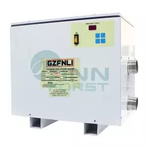 히트펌프보일러 야외 온천 발열관 220V 시공 사우나 컨트롤러