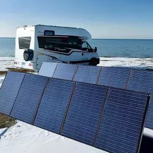 이동식 태양광패널 600W 발전기 비상용 캠핑용 충전 차박용 패널 휴대용 접