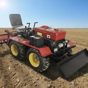 소형트랙터 미니 4륜 텃밭 농업용 밭갈이 회전경운기 밭가는기계 농기계