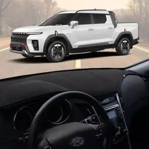 잇츠 프리미엄 논슬립 대쉬보드커버 무쏘 EV (WFKK0IS)