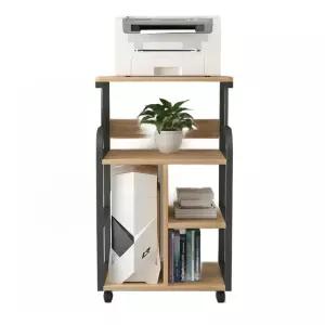 데스크탑 프린터 거치대 사무실 본체 수납 선반 복합기 받침대 테이블