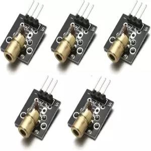 Ar-duino AVR PIC KY-008 레이저 송신기 파장 650nm와 호환되는 DEVMO 2PCS 5V 센서 모듈 보드