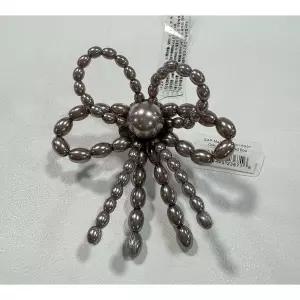 [크록스][] 10016001 그레이 진주 비즈 리본 지비츠 (S45039653)