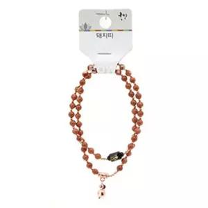 필수템 불교 기원 팔찌 사금석 목탁 부귀띠 합장주 염주 돼지