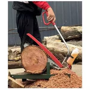 통나무 절단기 장작패기 전동 목재 톱 컷팅기 절단