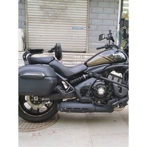 발칸 650 다기능 등받이 접이식 장착 검은색 쿠션 개조 브래킷