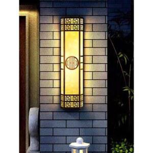 한옥 벽등 조명 가옥 스타일 야외 무드등 전통 펜션 카페