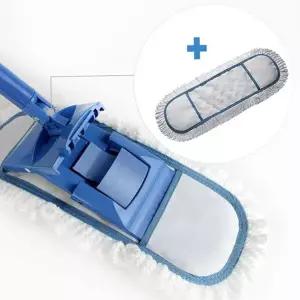 초극세사 막대 걸레 교체용 세척용 바닥 극세사 걸레 밀대 용품 패드 먼지 제거 실내 생활 도구